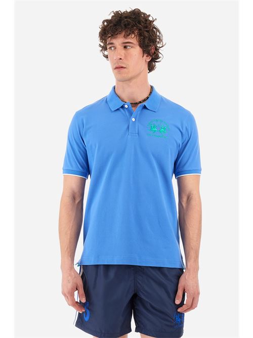 MAN POLO S/S PIQUET STRETCH LA MARTINA | YMP001-PK001/07205